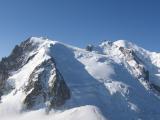18. Mont Blanc po prawej stronie ( 4810 m)